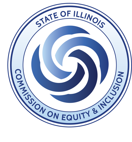 State of Illinois Commission on Equity & Inclusion — Certified Minority Business Enterprise seal